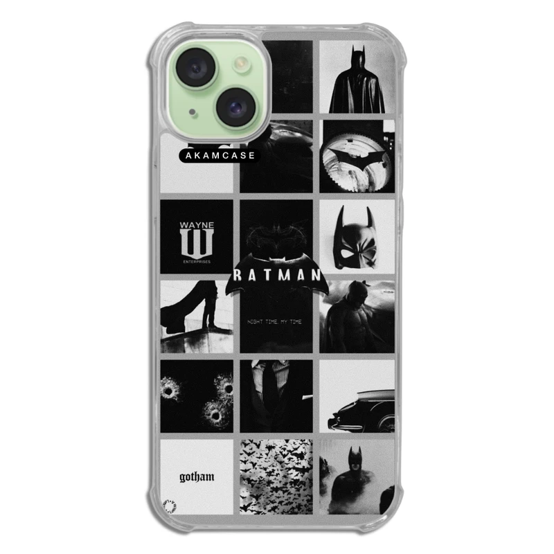 کاور آکام مدل AMC-WTA15PLUS-BATMAN11 مناسب برای گوشی موبایل اپل iPhone 15 Plus