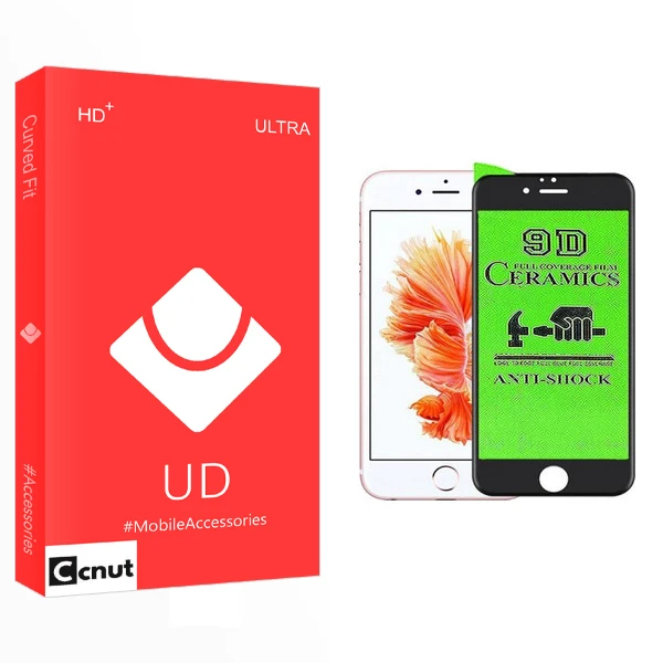 محافظ صفحه نمایش 9D کوکونات مدل UD Glass مناسب برای گوشی موبایل اپل iphone 6 / 6s