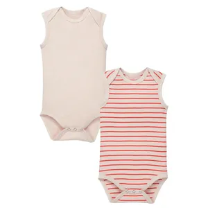 بادی بدون آستین نوزادی ایمپی دیمپی مدل SEP-MODSAZ00217 مجموعه 2 عددی