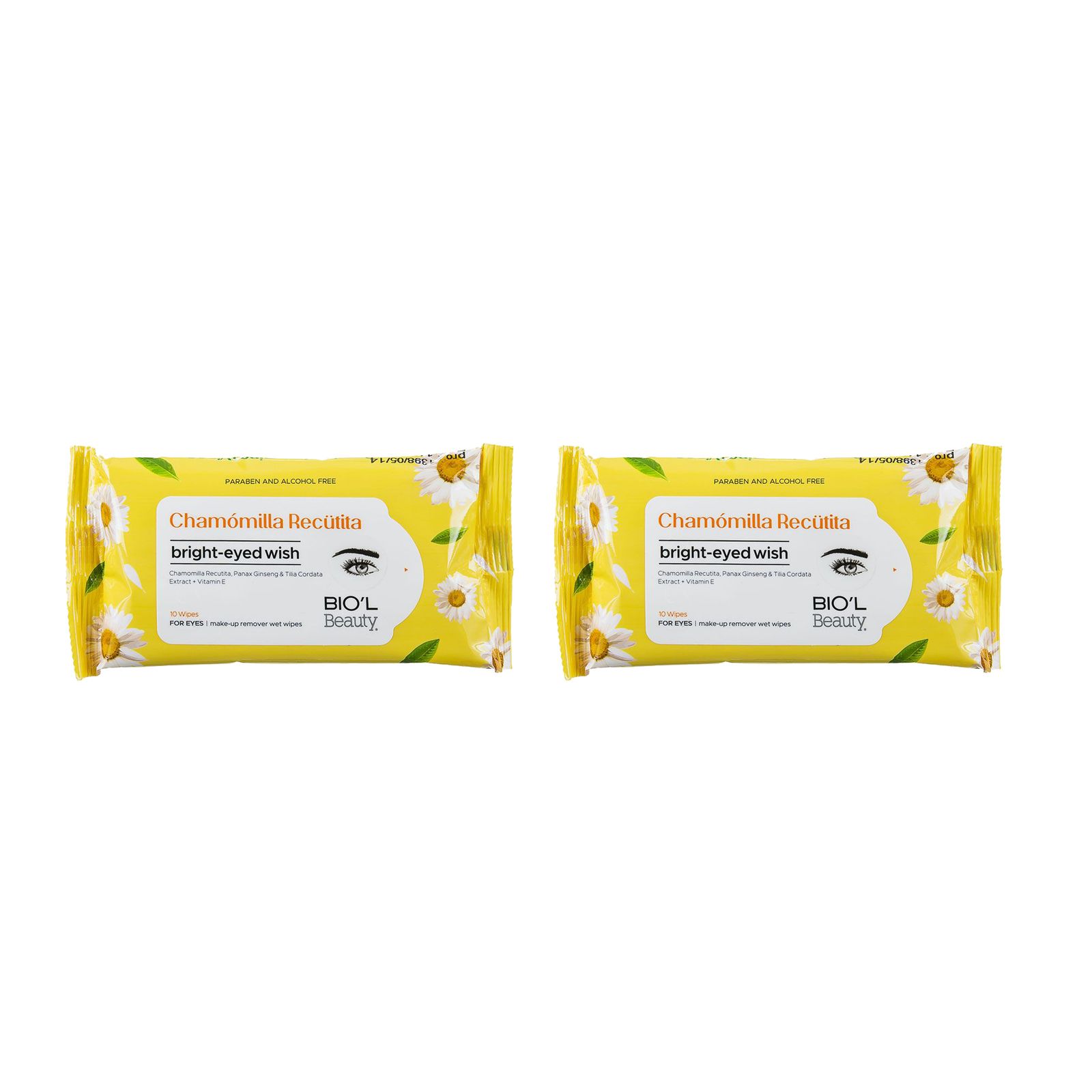 دستمال مرطوب بیول مدل Chamomilla Recutita مجموعه 2 عددی -  - 2