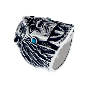 انگشتر مردانه داتینو مدل شکارچی خرس