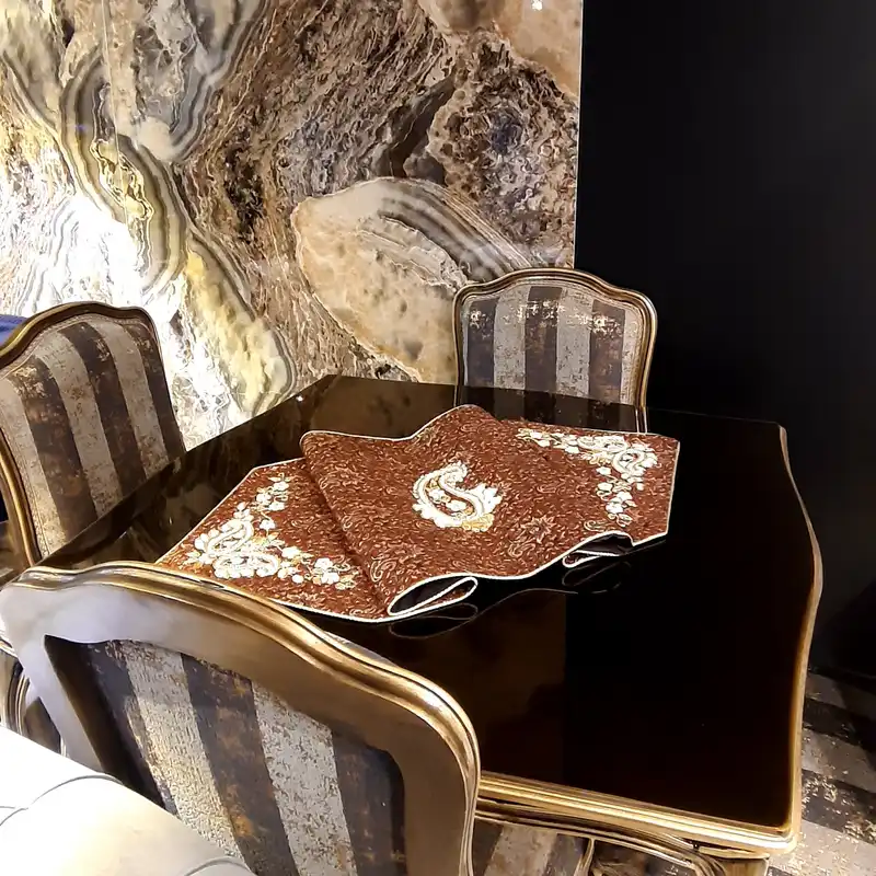 رومیزی ترمه مدل  A04