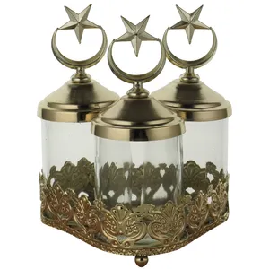 ست جا ادویه 3 پارچه مدل KB-NZ126 طرح ستاره