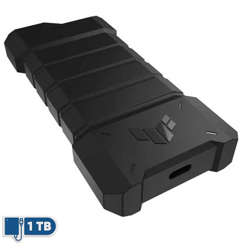 اس اس دی اکسترنال ایسوس مدل TUF Gaming AS1000 PLUS ظرفیت 1 ترابایت رابط USB 3.2 Gen2 اس اس دی اکسترنال ایسوس مدل TUF Gaming AS1000 PLUS ظرفیت 1 ترابایت رابط USB 3.2 Gen2