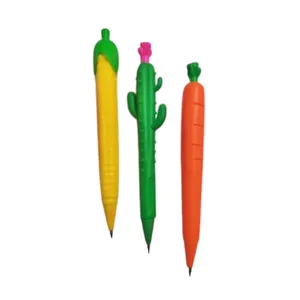 مداد نوکی 0.5 میلی متری مدل سبزیجات بسته 3 عددی