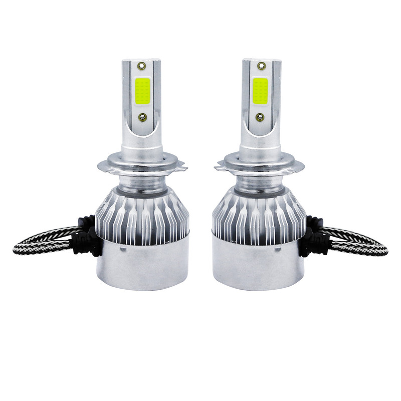 لامپ هدلایت خودرو مدل C6 H1 بسته دو عددی