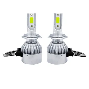 لامپ هدلایت خودرو مدل C6 H3 بسته دو عددی