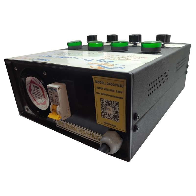 دیمر 5000 وات پارس هوشمند مدل D4000W4U 