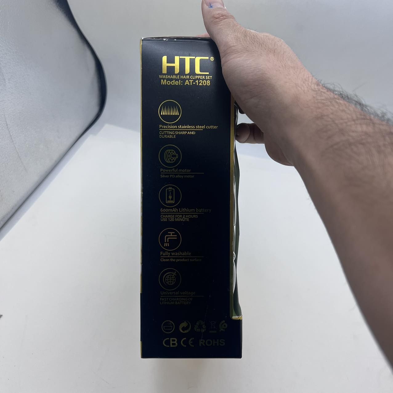 ماشین اصلاح موی بدن و سر و  صورت اچ تی سی مدل AT1208 -  - 22
