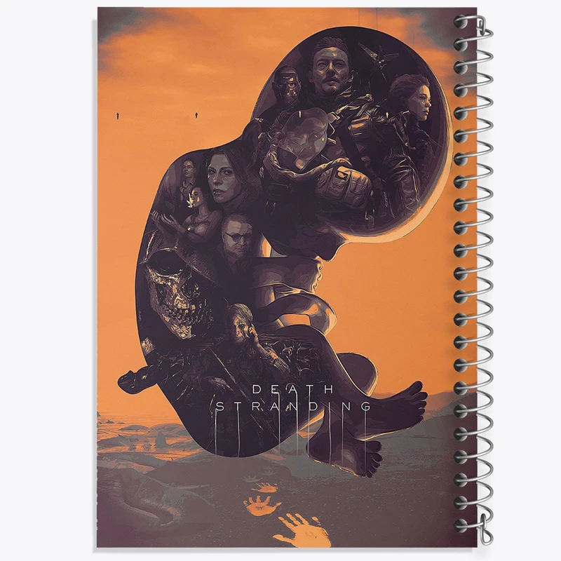دفتر مشق 50 برگ خندالو طرح بازی دث استرندینگ (Death Stranding) کد 35083