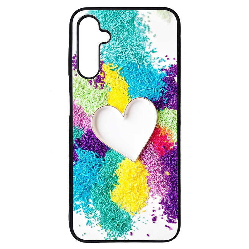 کاور طرح قلبی کد G-149 مناسب برای گوشی موبایل سامسونگ Galaxy A14 4G / A14 5G      