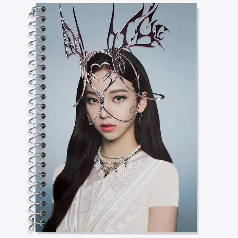 دفتر زبان 50 برگ خندالو مدل سه خط طرح کارینا گروه آسپا Aespa کد 12478