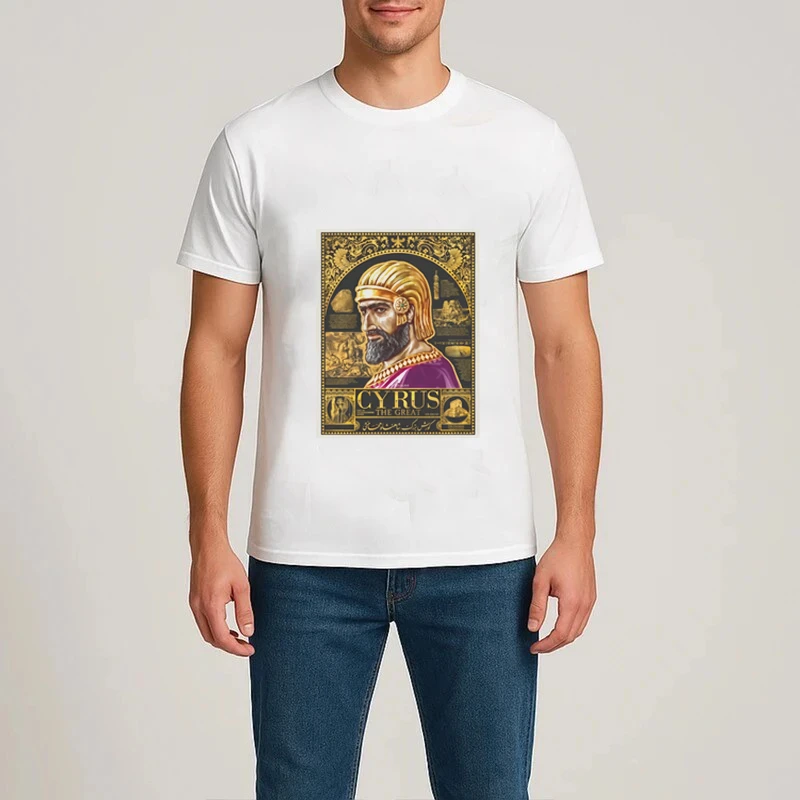 تی‌شرت آستین کوتاه مردانه مدل YS001