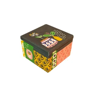 جعبه هدیه طرح گلدان 