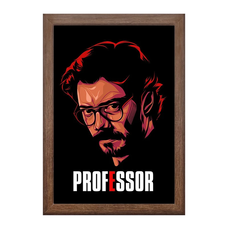 تابلو خندالو طرح پروفسور سریال Money Heist  کد 3242