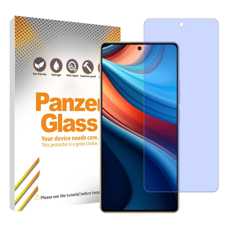 محافظ صفحه نمایش ضد اشعه آبی پنزرگلس مدل Resistant مناسب برای گوشی موبایل شیائومی Redmi Note 13R Pro