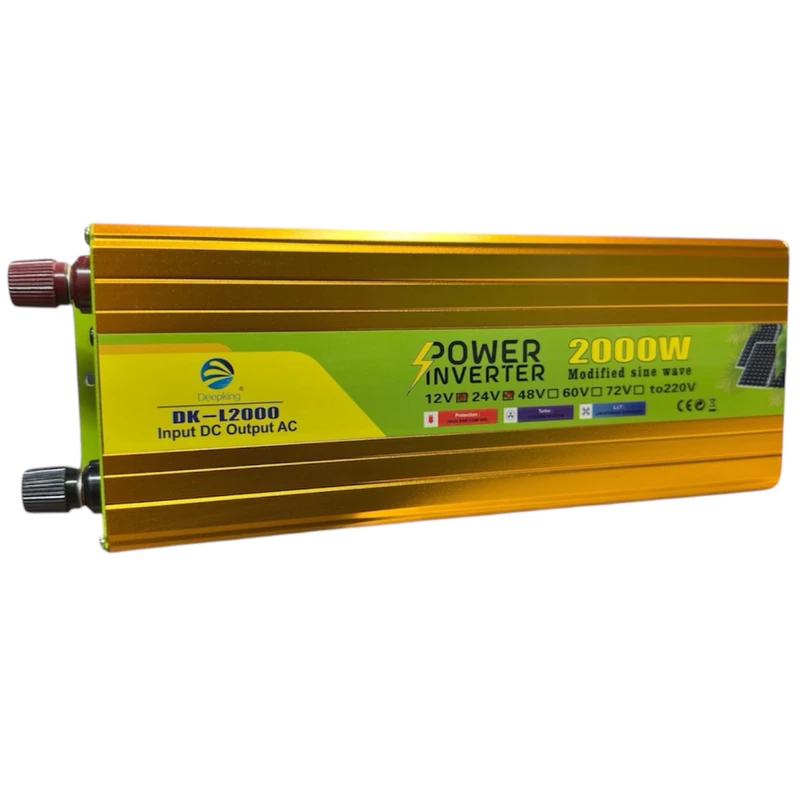 مبدل برق خودرو دیپ کینگ مدل-12V-24V-TO-220V-2000W