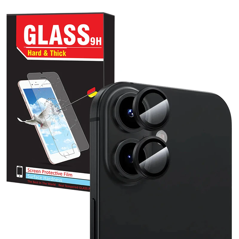 محافظ لنز دوربین هارد اند تیک مدل Ring Metal HT مناسب برای گوشی موبایل اپل iPhone 16 / 16 Plus