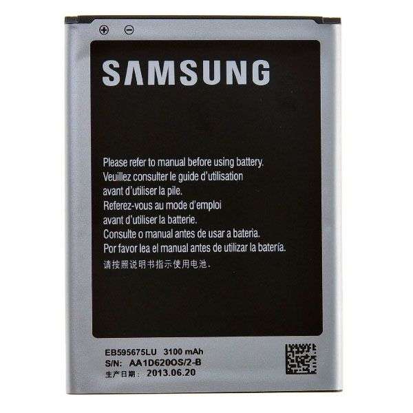 باتری موبایل مدل EB-595675LU ظرفیت 3100 میلی آمپر مناسب برای گوشی موبایل سامسونگ Galaxy Note 2