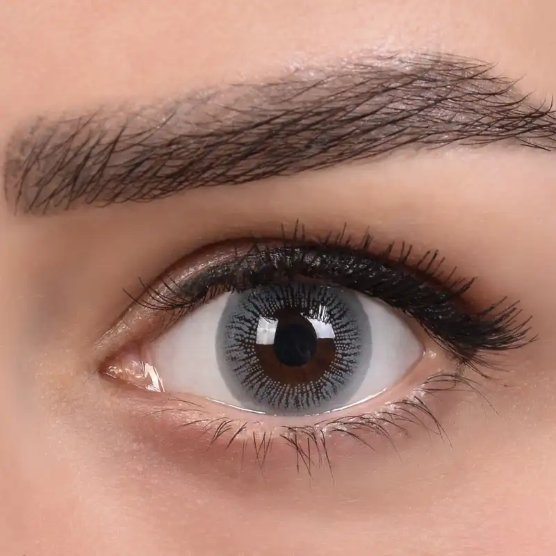 لنز چشم هرا کد 1202 رنگ طوسی آبی روشن