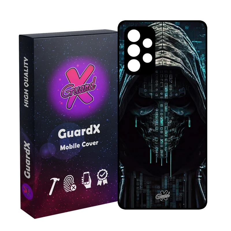 کاور گارد ایکس طرح مرد مدل Glass10622 مناسب برای گوشی موبایل سامسونگ Galaxy A73