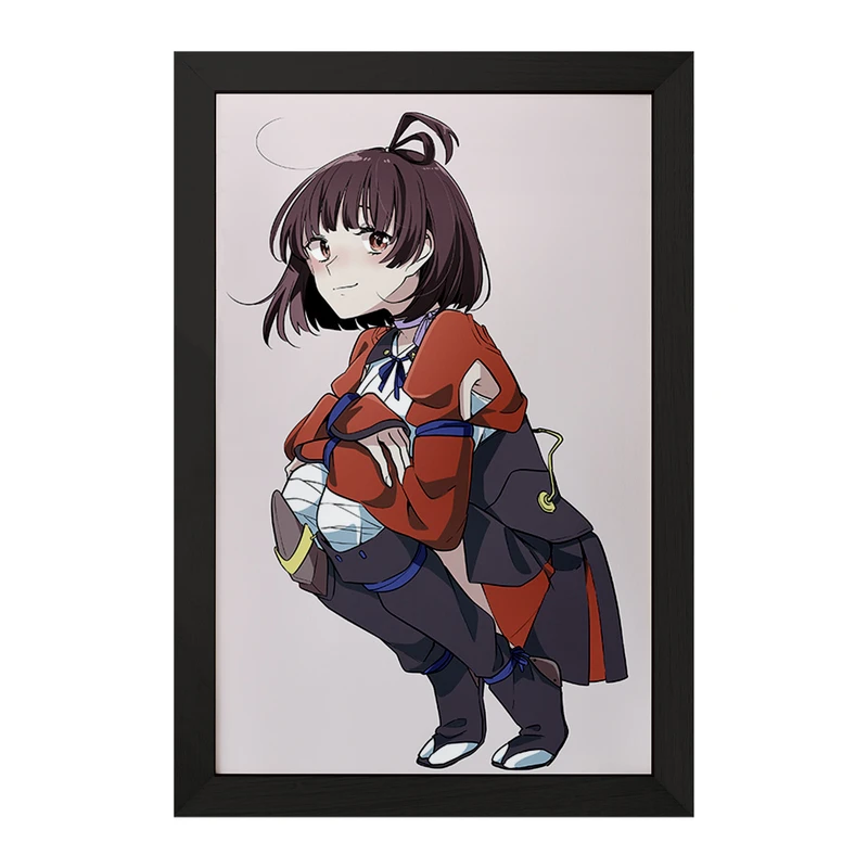 تابلو خندالو مدل مومی انیمه کابانری (Kabaneri) کد 35967