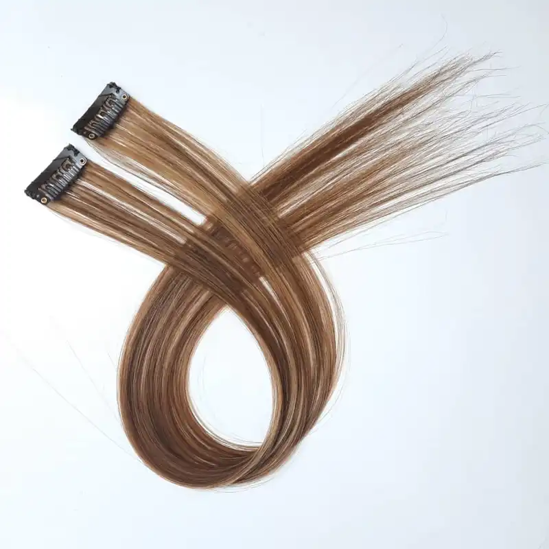 اکستنشن مو زنانه مدل مش صاف بسته 2 عددی