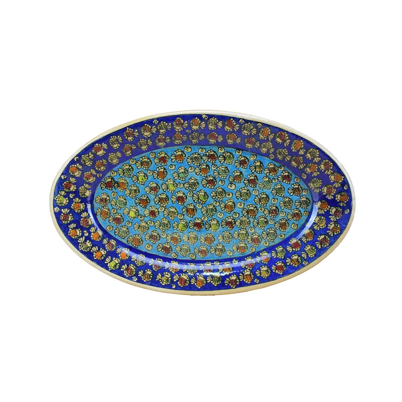 دیس سفالی مدل ماهی کد 105