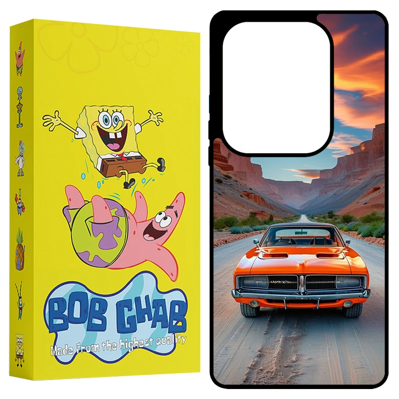 کاور باب قاب طرح ماشین مدل BCPN13P مناسب برای گوشی موبایل شیائومی Redmi Note 13 Pro 4G / Poco M6 Pro 4G