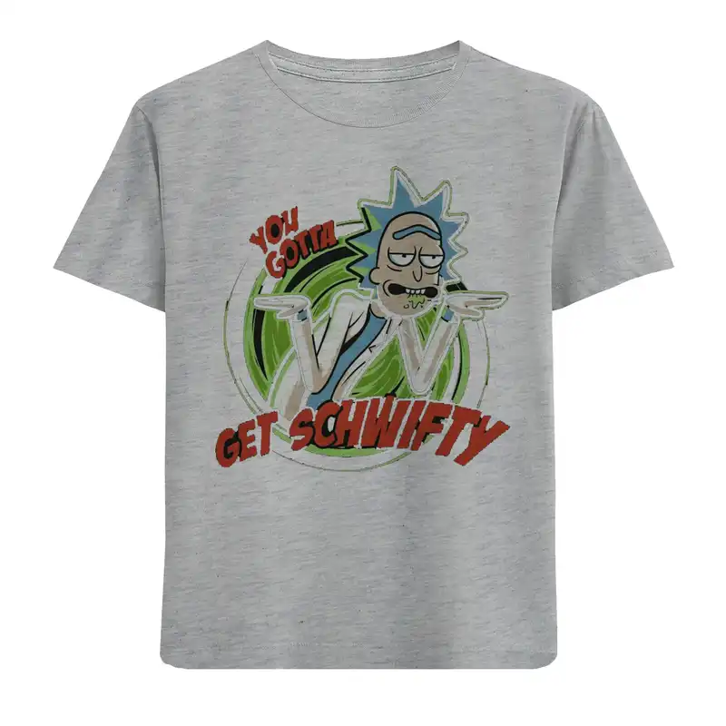 تی شرت آستین کوتاه بچگانه مدل ریکی F649