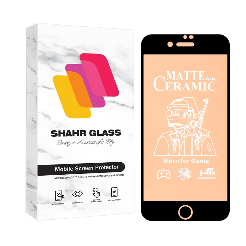 محافظ صفحه نمایش شهر گلس مدل CERAMICSH مناسب برای گوشی موبایل اپل iPhone 8 / 7 / SE 2020 / SE 2022