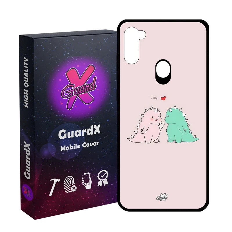 کاور گارد ایکس طرح عشق مدل Glass10653 مناسب برای گوشی موبایل سامسونگ Galaxy A11/M11