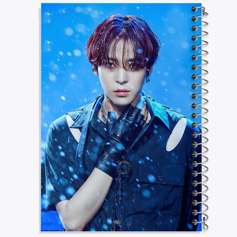 دفتر نت موسیقی 50 برگ خندالو مدل یونهو گروه ایتیز ATEEZ کد 12314