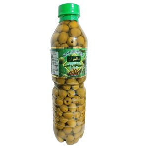 زیتون شور بی هسته سالدران  - 900 گرم