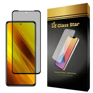 Glass Star PRV Privacy Screen Protector For Xiaomi Poco X3 NFC