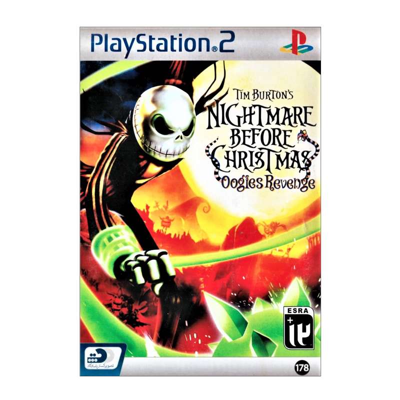 بازی Tim Bortons Nightmare Before Christmas Oogies Revenge مخصوص PS2