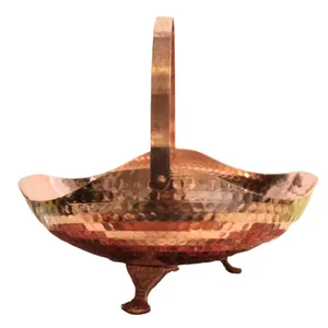 شکلات خوری مسی طرح بیضی کد MO01