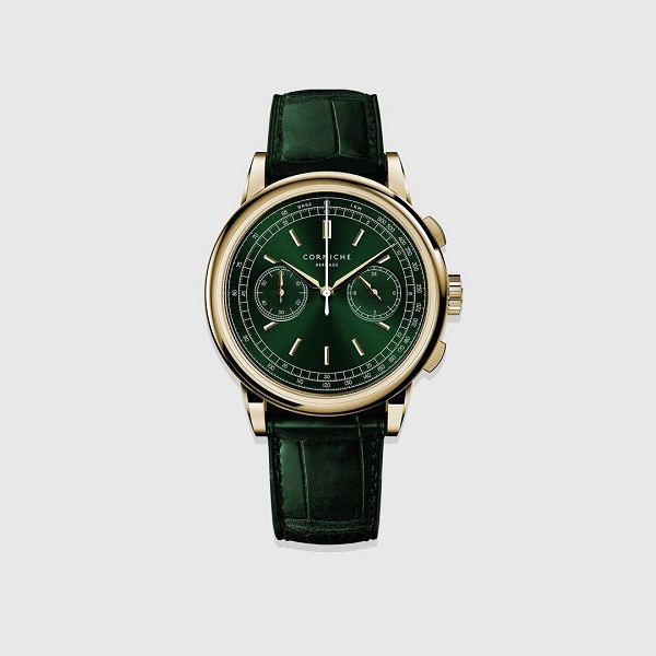 ساعت مچی عقربه ای مردانه کورنیش مدل heritage chronograph