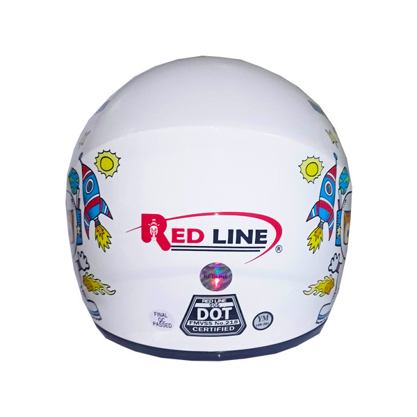 کلاه کاسکت ردلاین مدل بچگانه فک ثابت کد K_WH