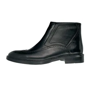 نیم بوت مردانه مدل sil-bl