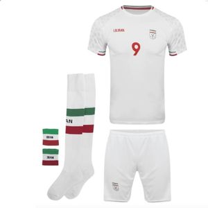 ست 5 تکه لباس ورزشی پسرانه طرح ایران مدل جام جهانی2022