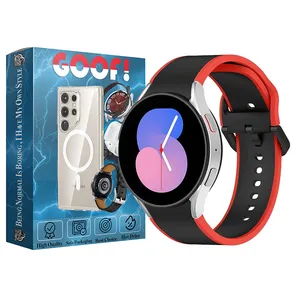 Goof Silicone TC Strap suitable for Samsung Galaxy Watch 4/5/6/7/FE size 40/43/44/46/47mm