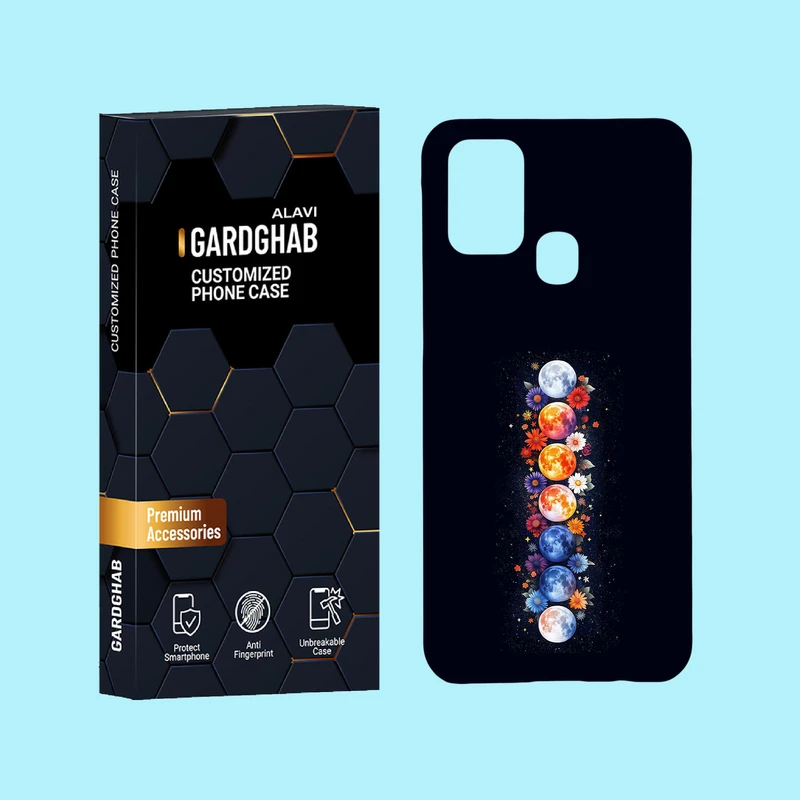 کاور گارد قاب علوی مدل هنری مناسب برای گوشی موبایل سامسونگ Galaxy M31