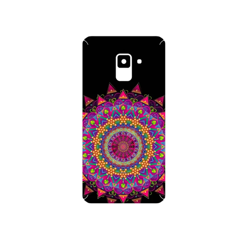 برچسب پوششی ماهوت مدل Mandala Design 5 مناسب برای گوشی موبایل سامسونگ Galaxy A8 2018