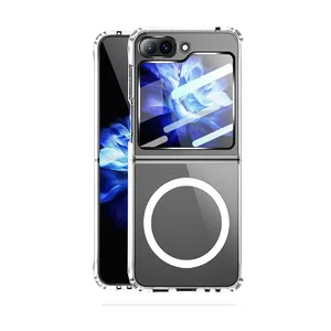 Valkeri Clear Magsafe Magnetic cover suitable for Samsung Galaxy Z Flip 6