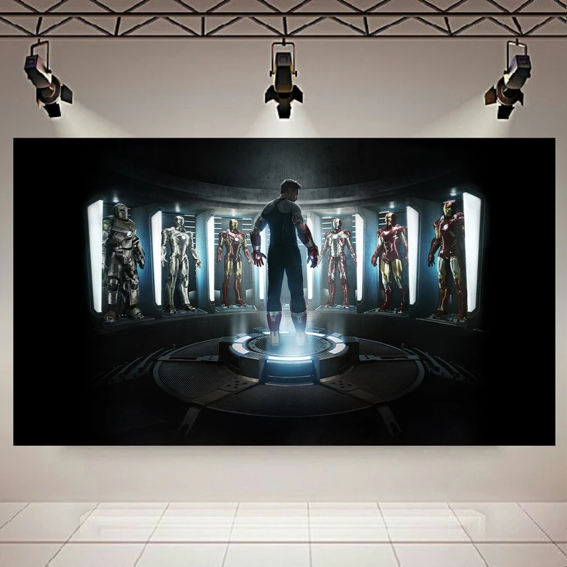 پوستر طرح فیلم سینمایی مدل Iron man کد AR7920
