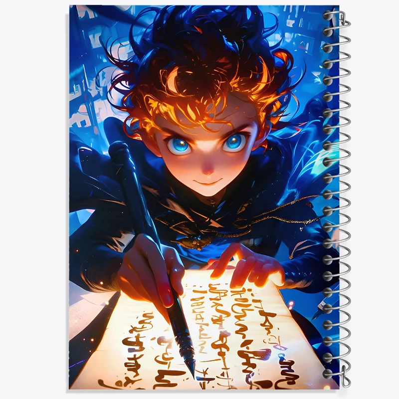 دفتر لیست خرید 50 برگ خندالو طرح پسر انیمه کد F6636