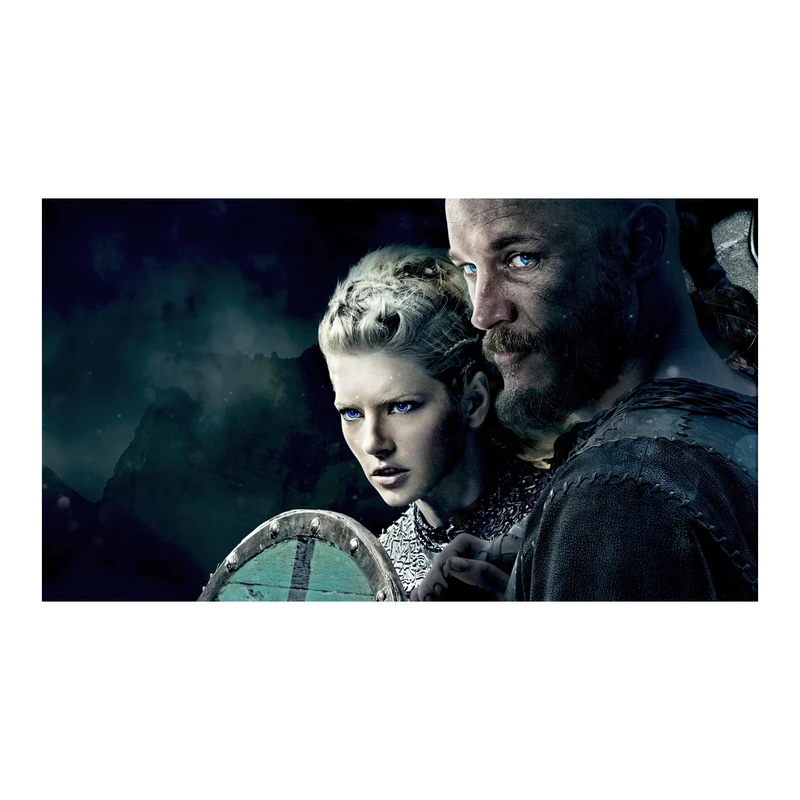 استیکر لپ تاپ و موبایل مدل سریال طرح وایکینگ ها راگنار لودبروک کد 940