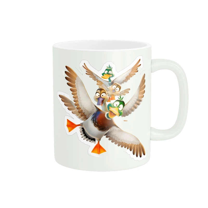 ماگ مدل کارتونی طرح انیمیشن مهاجرت کد 95T