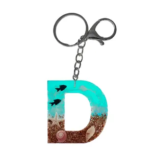 جاکلیدی رزینی طرح دریا حرف D